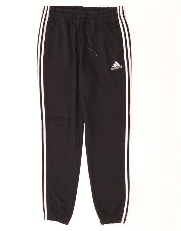 Adidas Pantalon de survêtement pour homme en coton noir Taille L