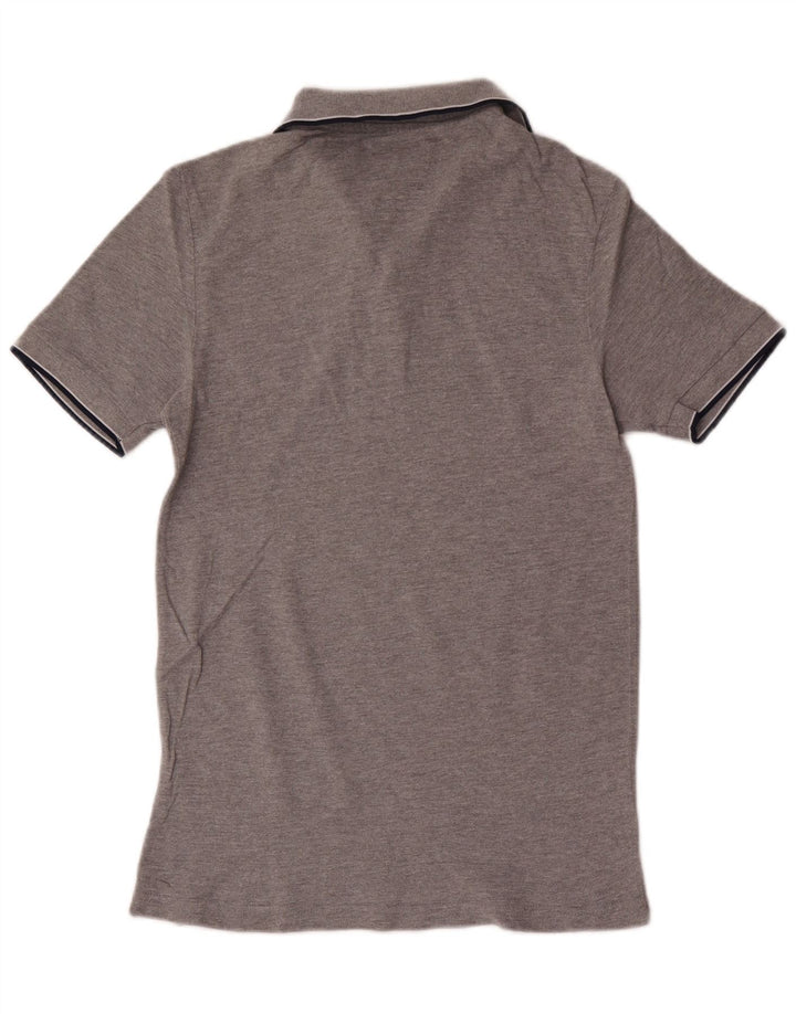 Kappa Polo Homme Petit Gris Moucheté