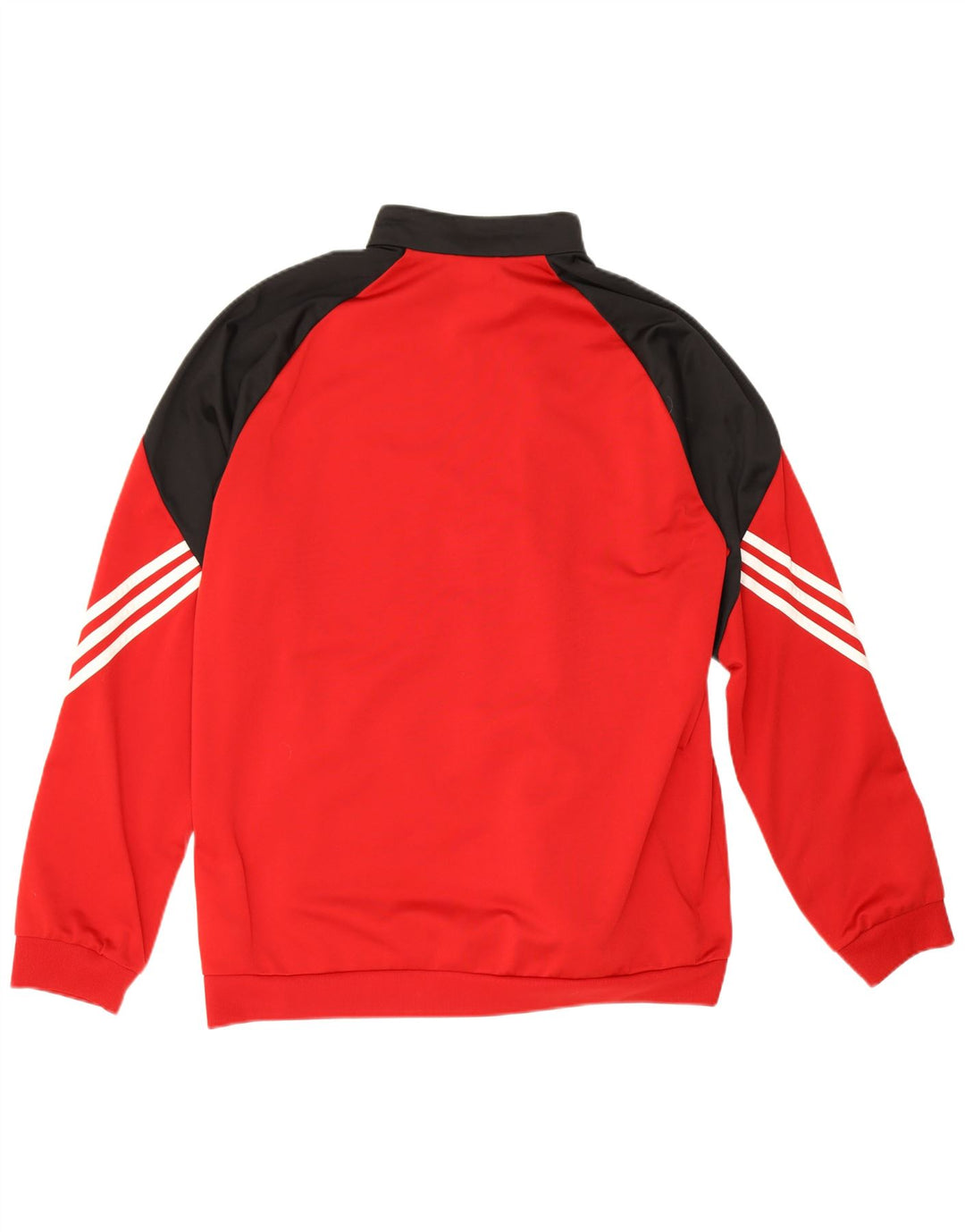 Adidas Veste de survêtement pour homme XL Rouge Colourblock Polyester