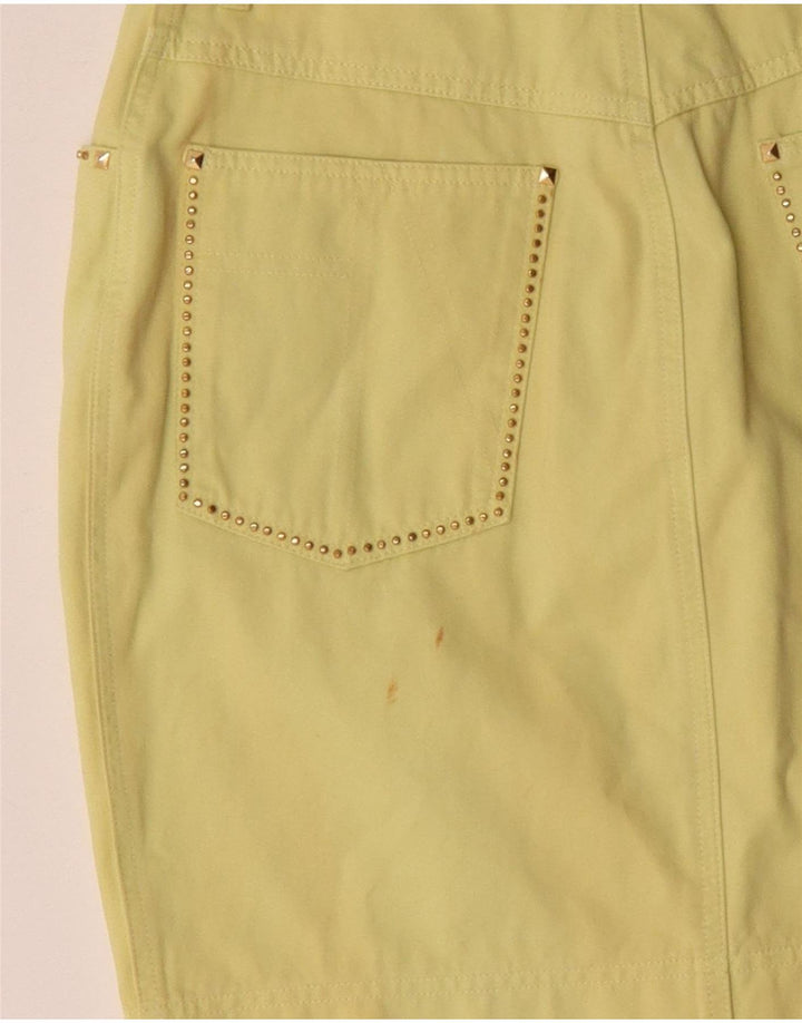 Laurel Mini jupe femme EU 38 Medium W28 coton jaune