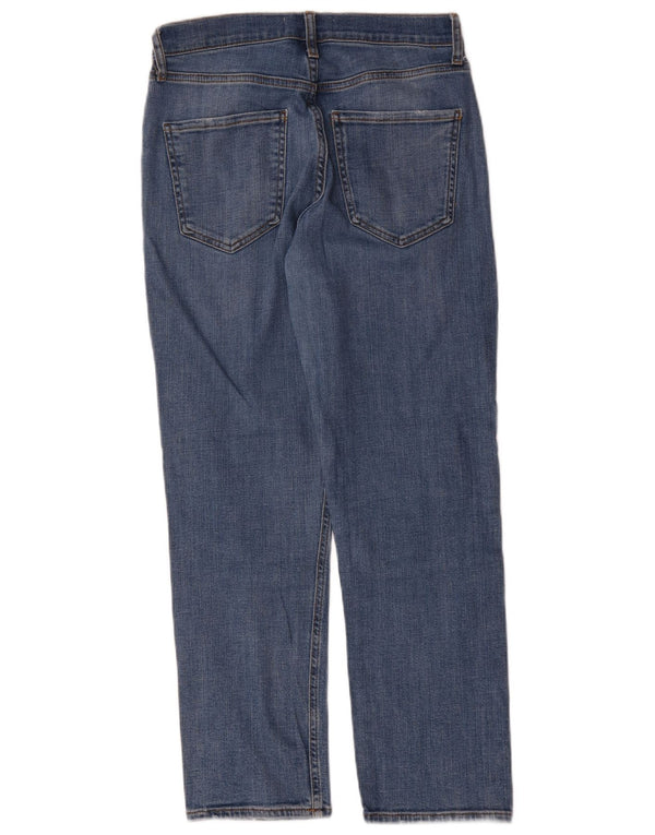 Zara Jean droit pour femme EU 40 Medium W30 L27 Bleu