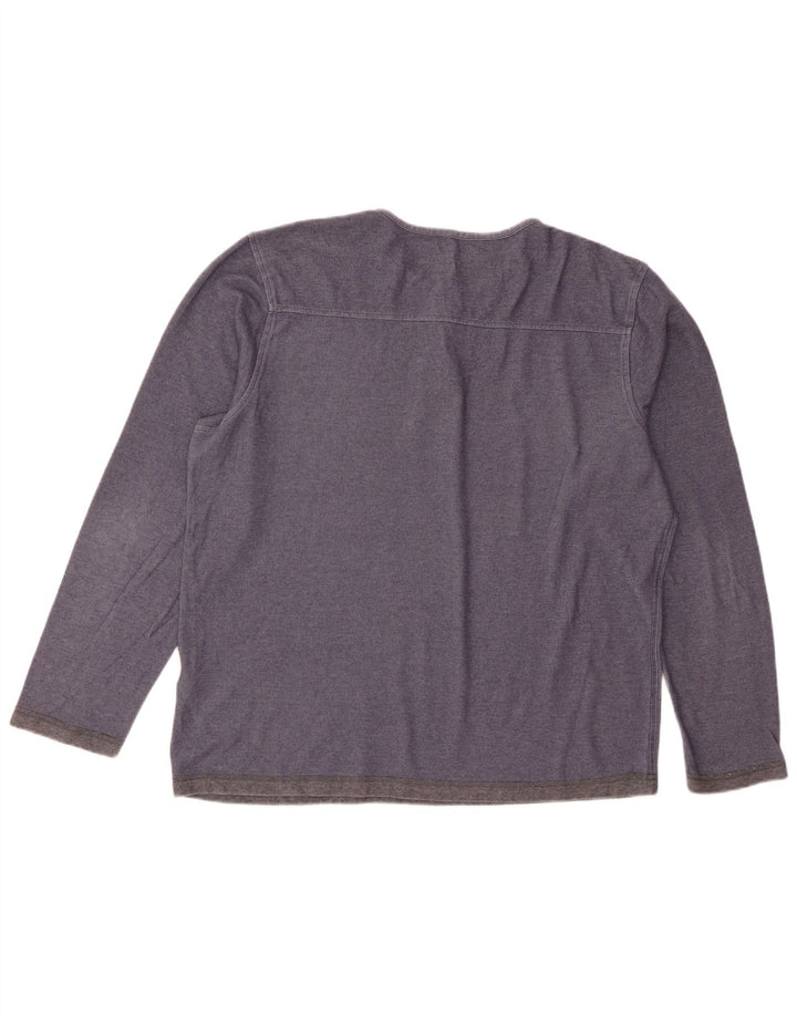 Dockers Haut Homme Manches Longues XL Bleu Coton