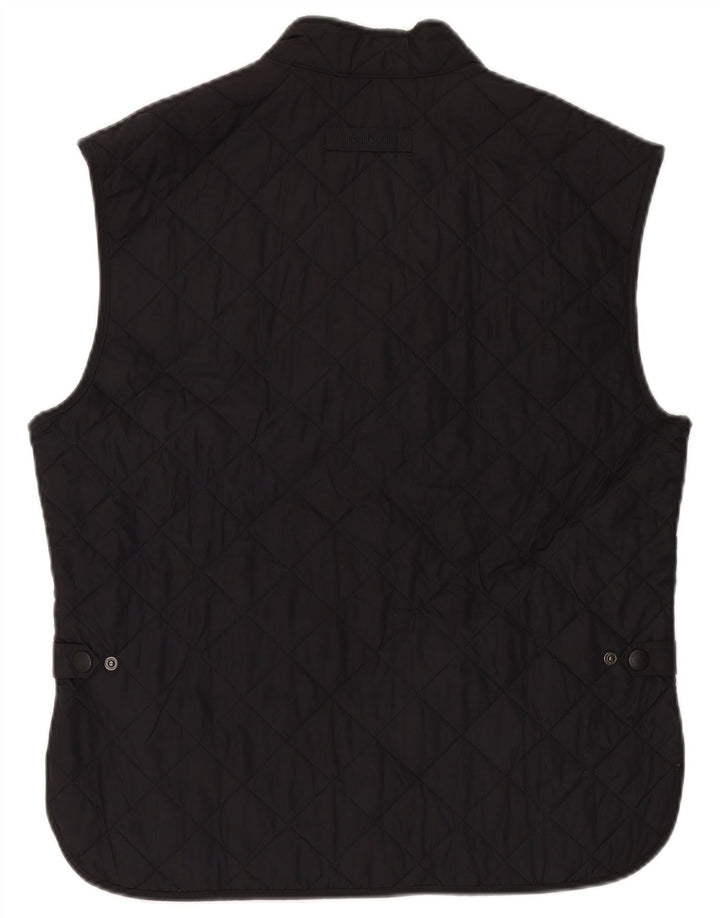 Barbour Gilet matelassé pour femme UK 18 XL Bleu marine Polyester