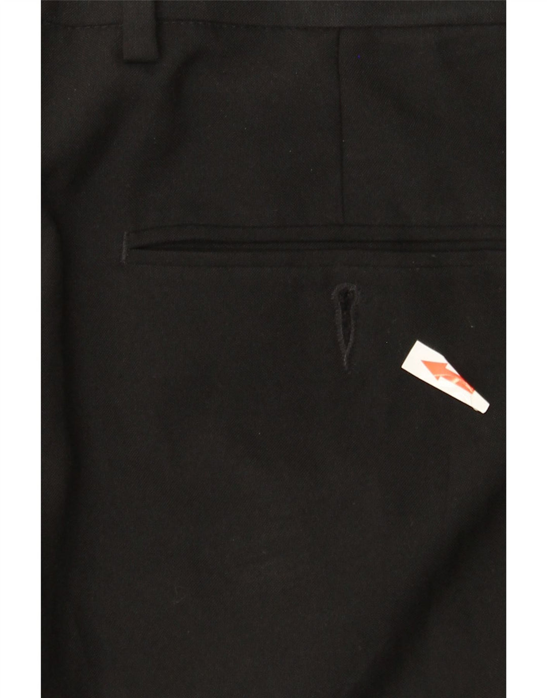 MARKS & SPENCER Pantalon de costume coupe classique pour homme W36 L33 Noir Polyester