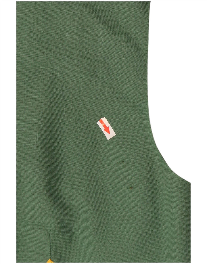 gilet femme vintage IT 48 XL Vert Polyester