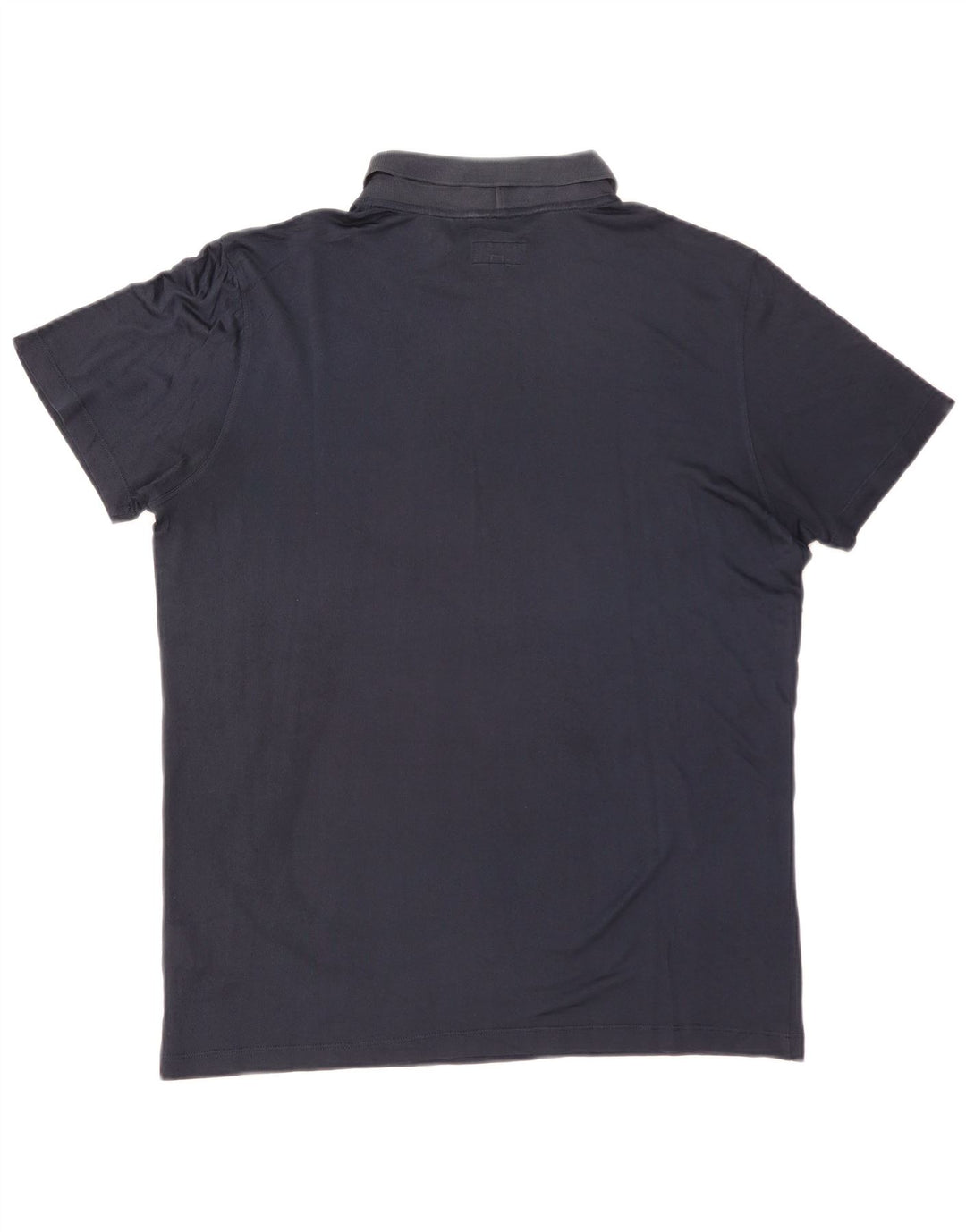 GIORGIO ARMANI Polo Homme IT 50 Bleu Marine Moyen Soie
