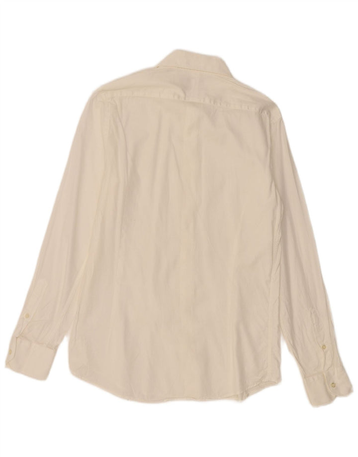 Massimo Dutti Chemise Homme Taille 39 Moyen Blanc