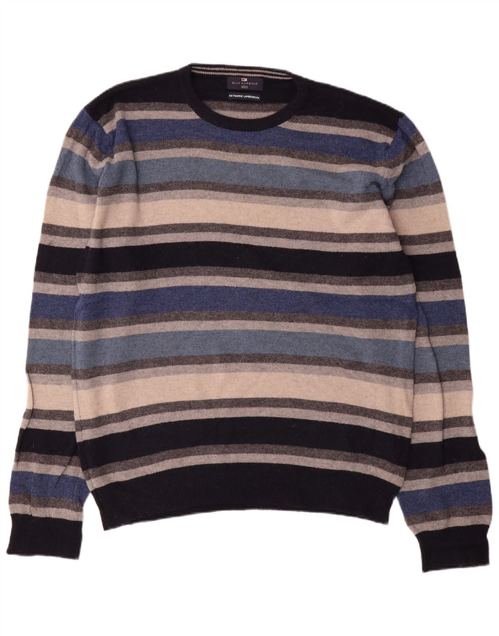 MARKS & SPENCER Pull à col rond Blue Harbour pour homme, grand bleu