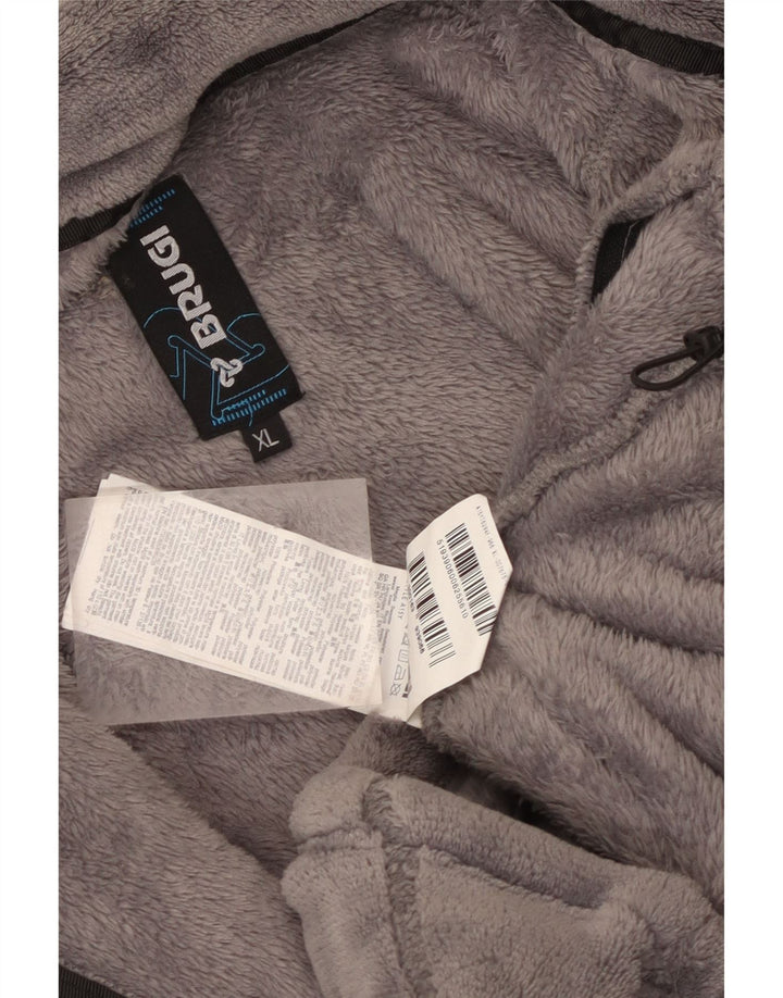 Brugi Veste Polaire Homme UK 42 XL Gris Polyester