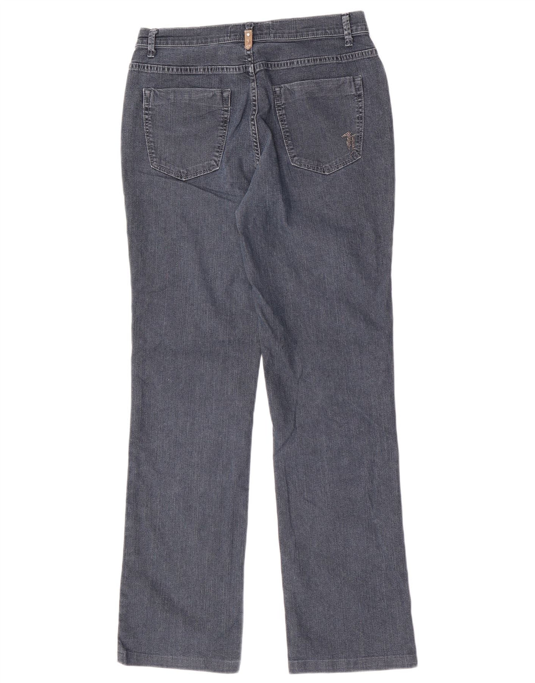Trussardi Femme Jean Droit W30 L30 Gris
