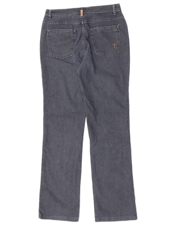 Trussardi Femme Jean Droit W30 L30 Gris