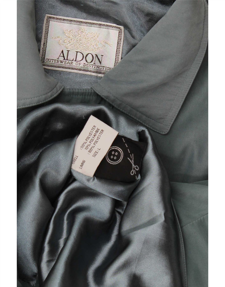 Aldon Veste Bomber Homme UK 40 Large Gris Colorblock Polyester