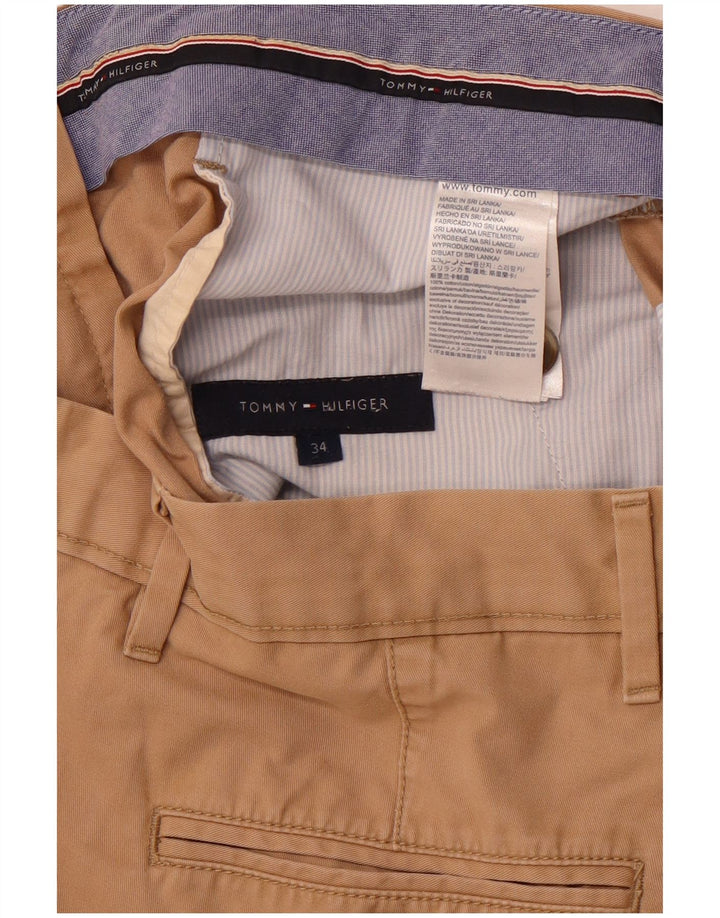 TOMMY HILFIGER Short Chino Homme W34 Grand Beige Coton