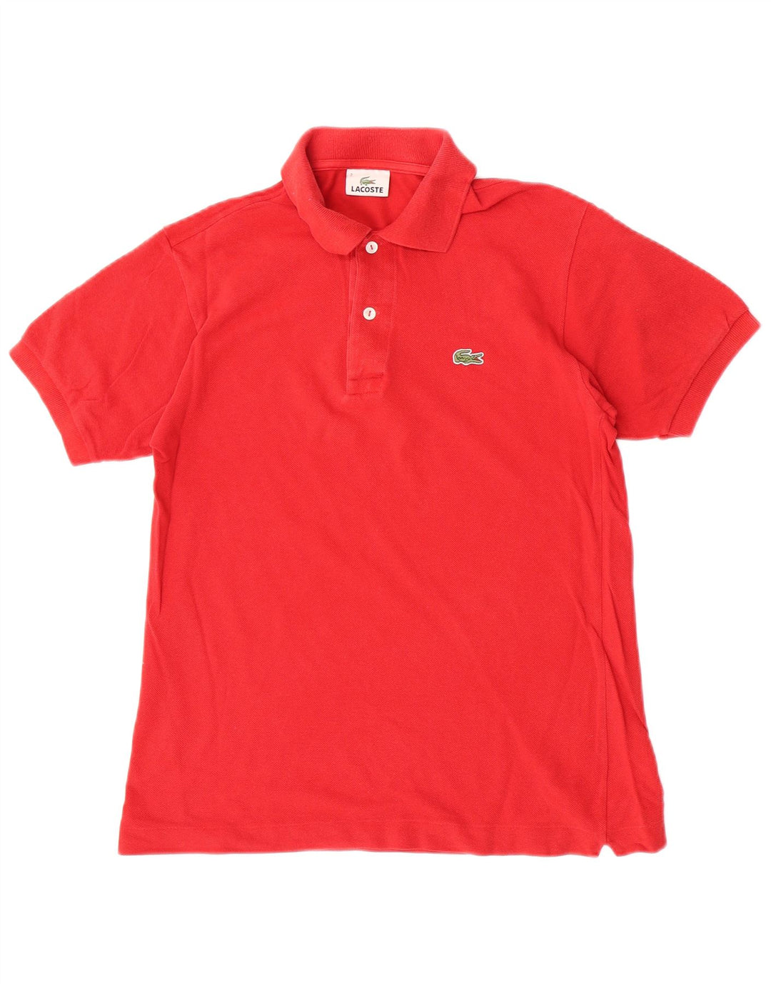 Lacoste Polo Homme Taille 2 XS Rouge Coton