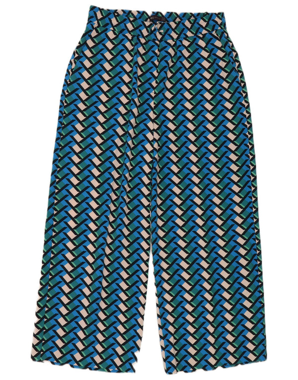 Marks & Spencer Pantalon décontracté pour femme UK 14 Large W32 L27 Multicolore