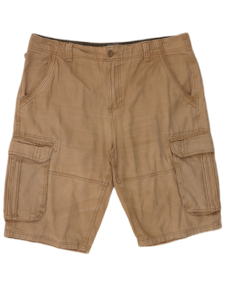 MOUNTAIN WAREHOUSE Short Cargo Homme W38 XL Coton Beige