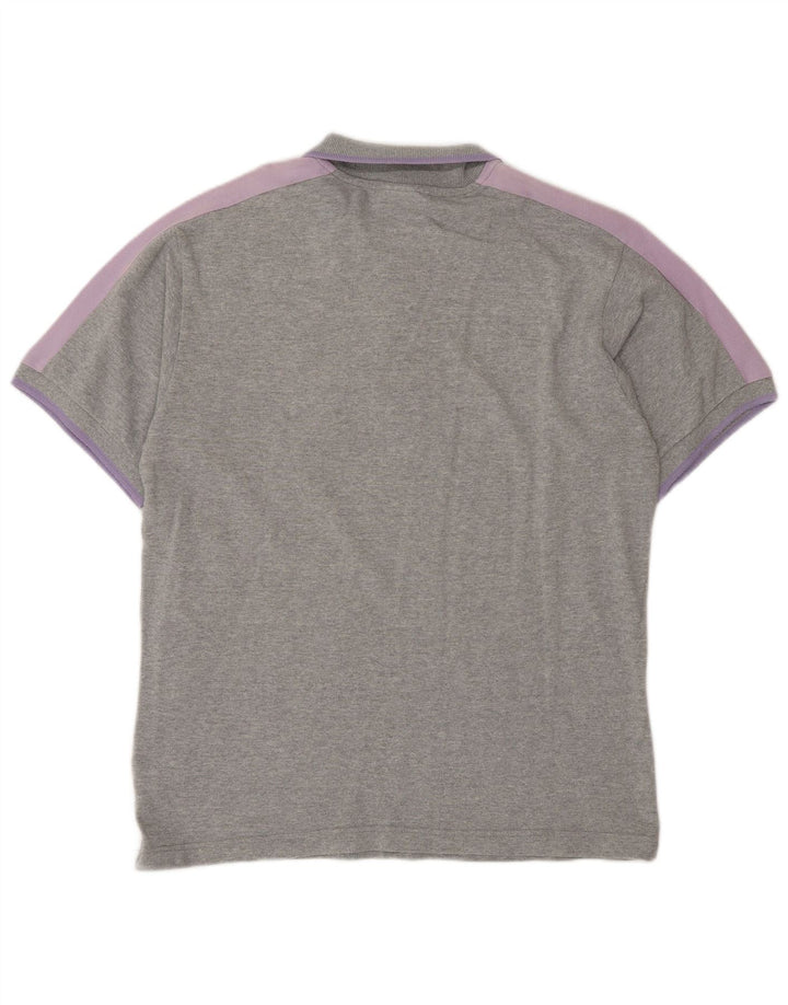 North Sails Polo Graphique Homme Gris Moyen Colourblock Coton