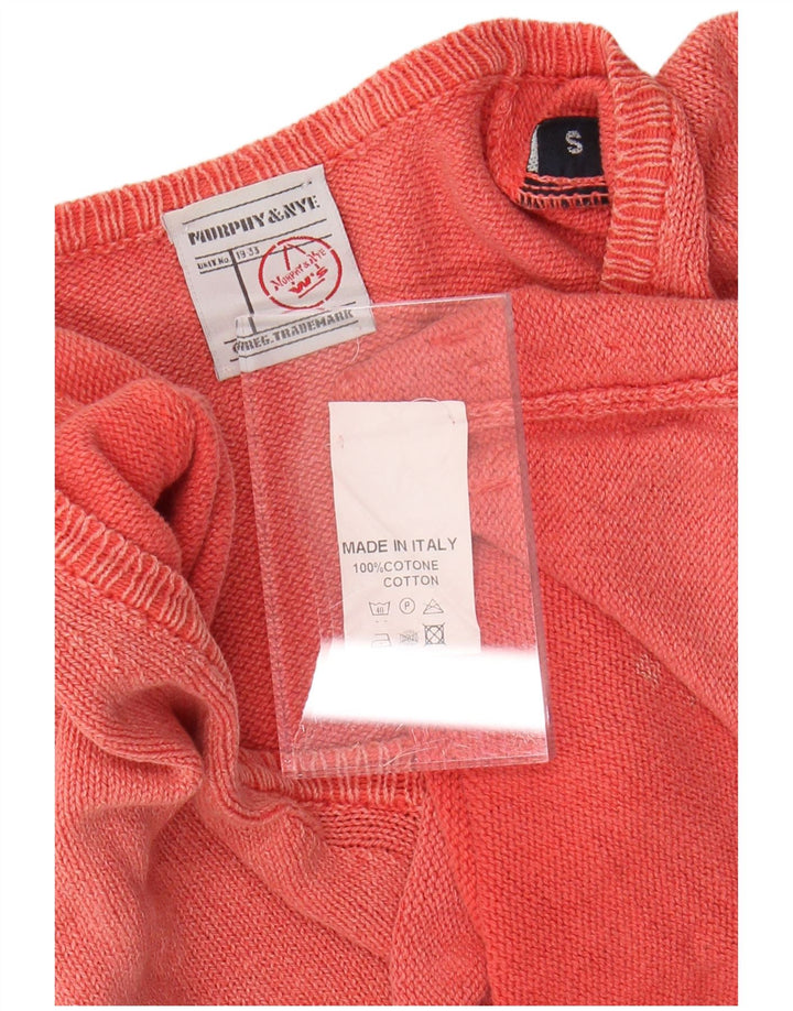 MURPHY & NYE Pull à manches 3/4 et col en V pour femme, taille 36, petit rouge