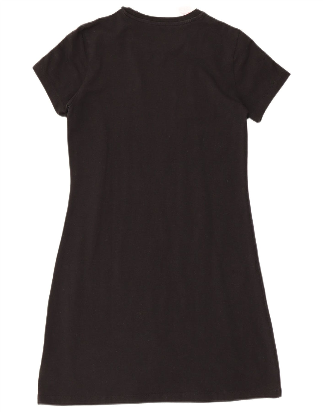 ADIDAS Robe T-Shirt Graphique Fille 13-14 ans Noir Coton