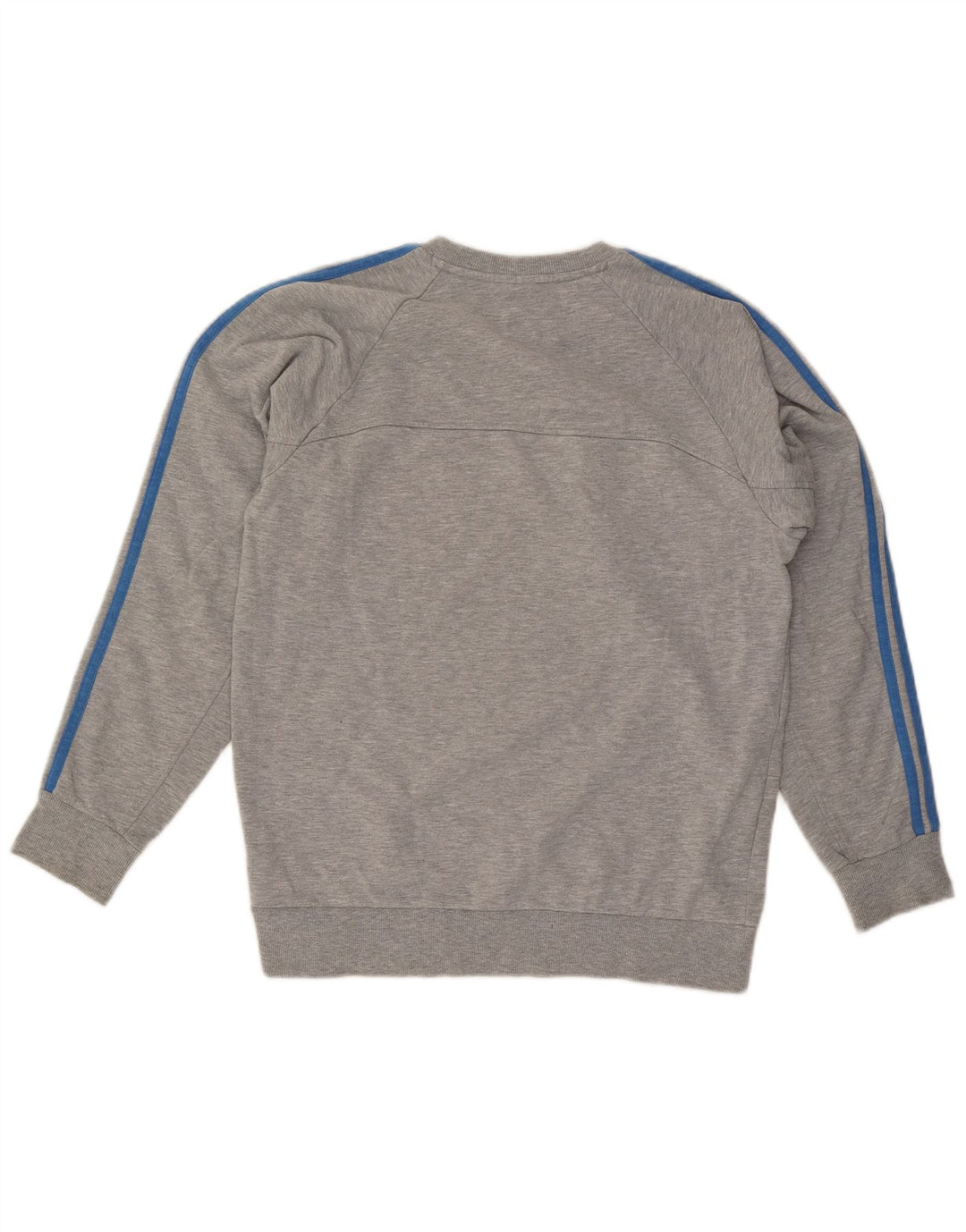 Adidas Sweat-Shirt Homme Gris Moyen Coton