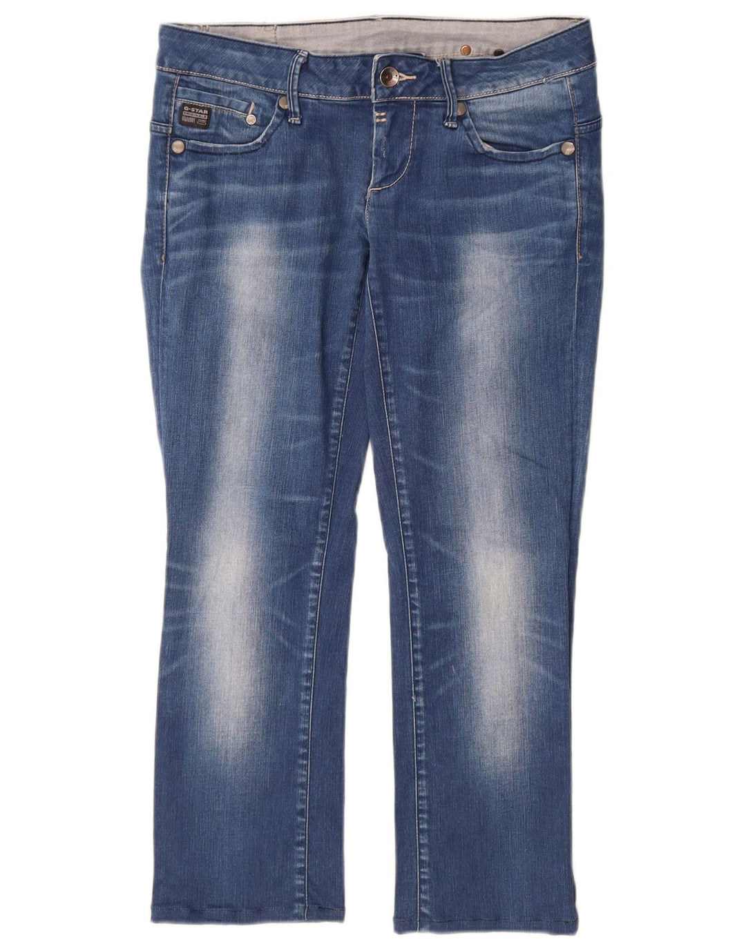 G-Star Femme Jean Slim Taille Basse W30 L27 Bleu