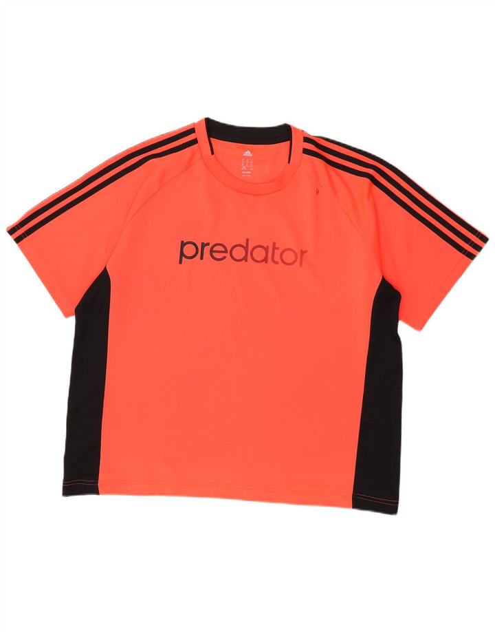 Adidas Homme Predator Graphic T-Shirt Top XL Rose Colorblock