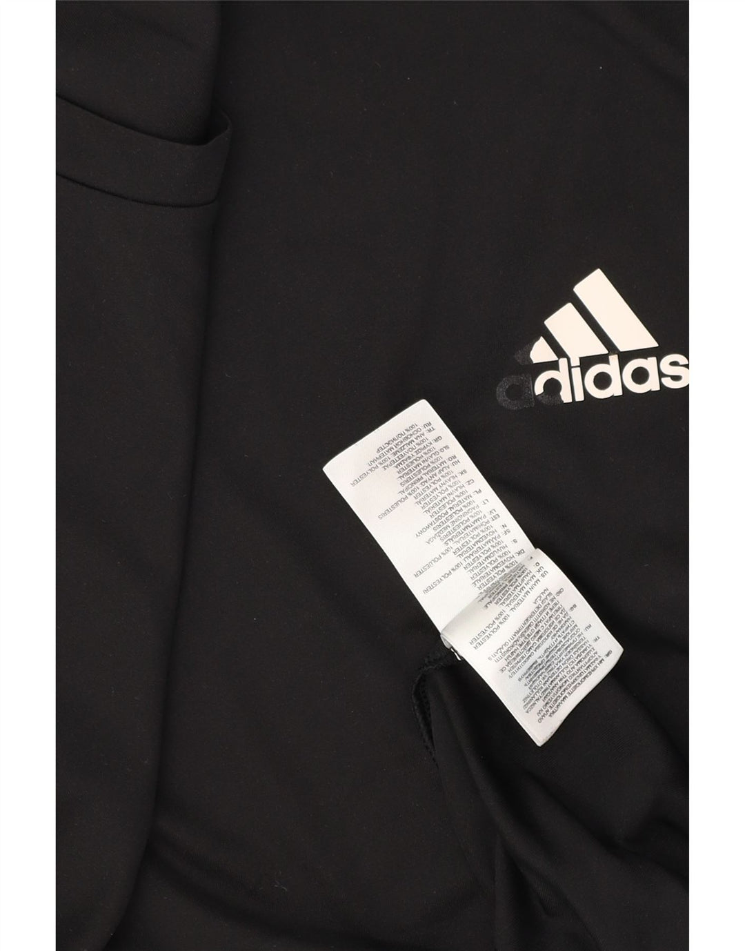 Adidas T-shirt graphique pour homme 2XL Noir Polyester