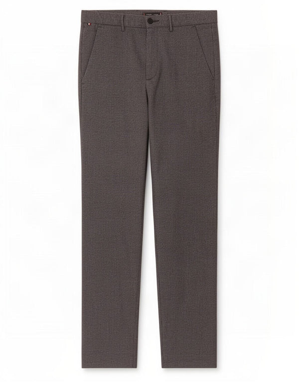 Tommy Hilfiger Pantalon Chino Slim Homme W32 L32 Bleu Marine Polyester