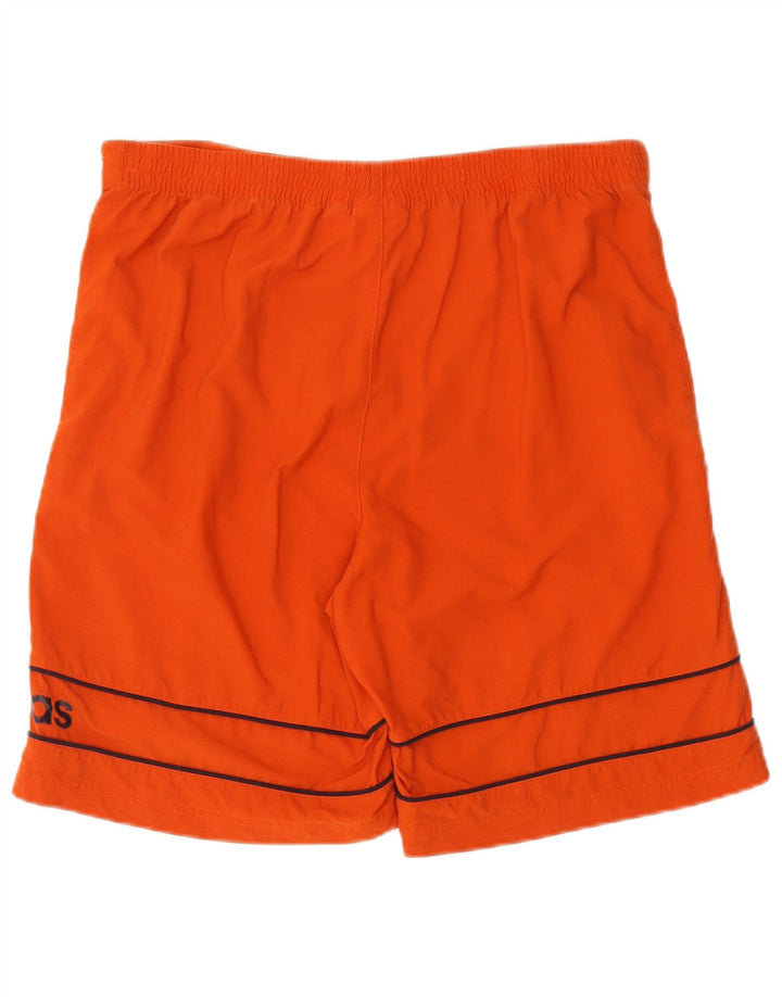 Adidas Short chino graphique pour homme W36 Large Orange Polyamide