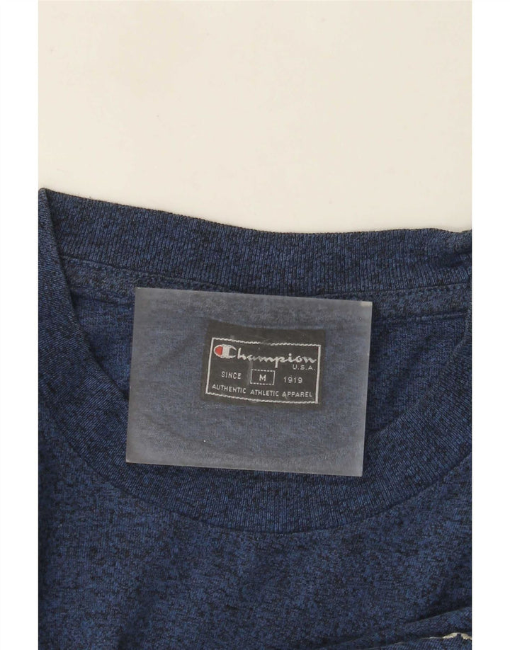 Champion T-Shirt Homme Bleu Moyen