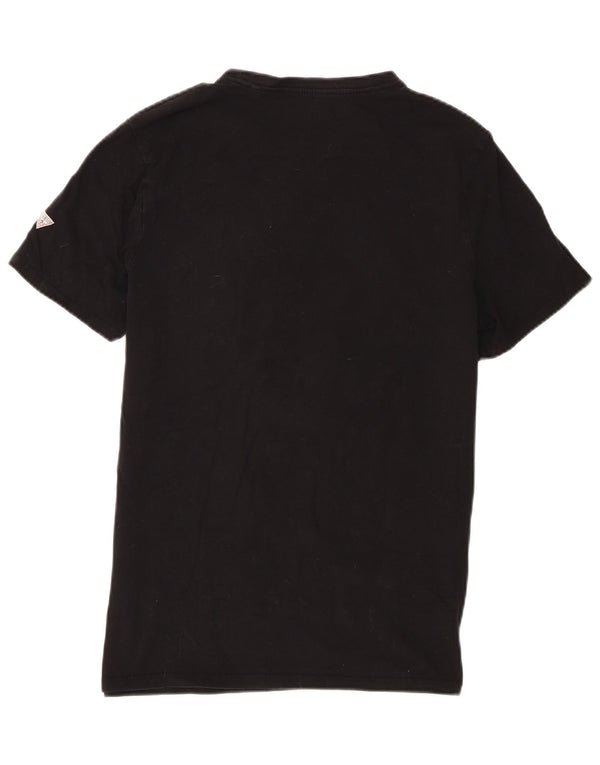 Guess T-shirt graphique coupe slim pour homme, grand, noir