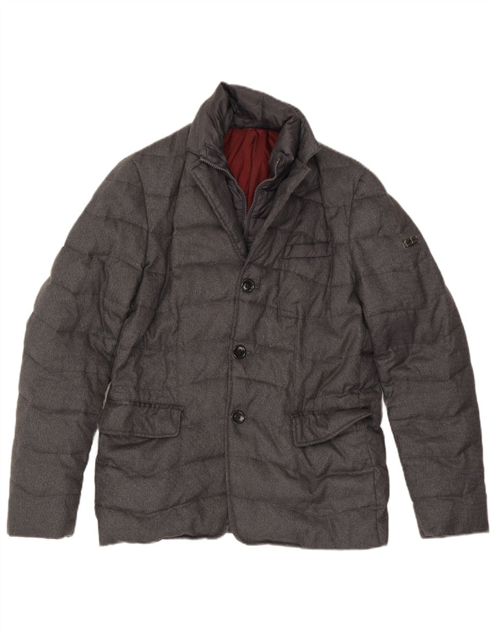 Gas Veste matelassée homme UK 36 Small Gris Polyamide