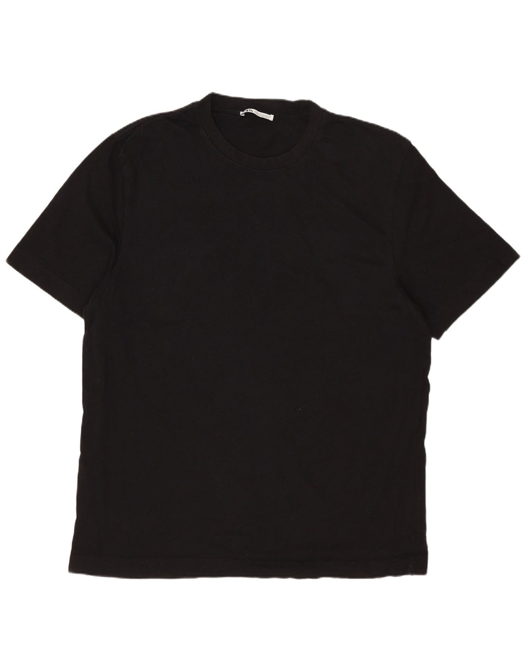 ZARA Homme T-Shirt Top XL Noir Coton