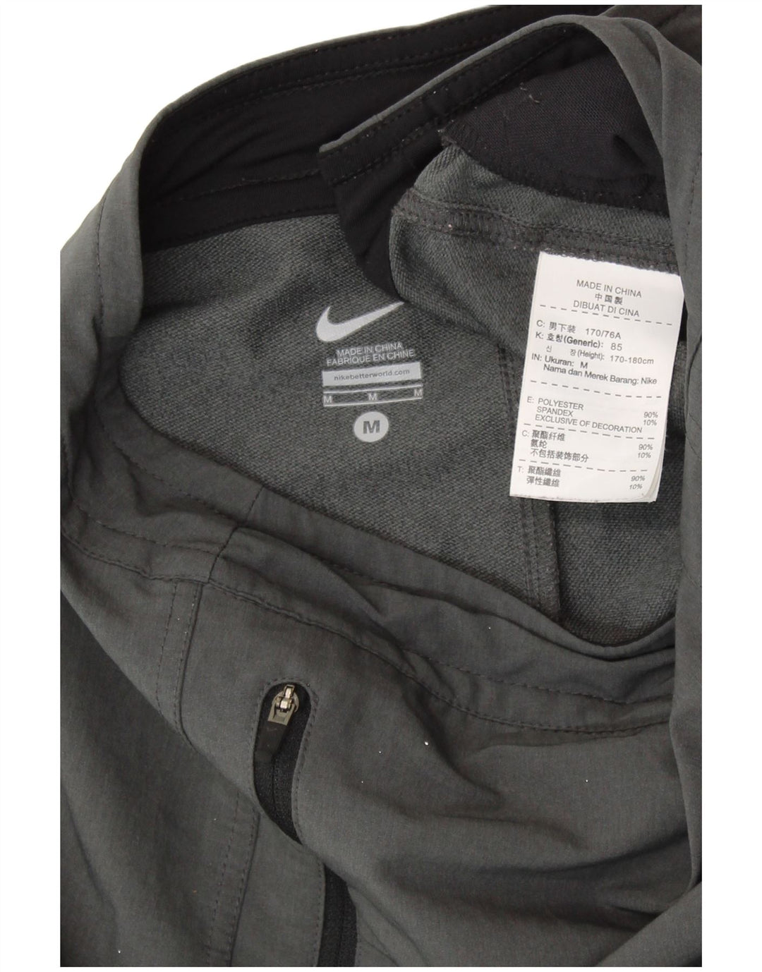 NIKE Pantalon de survêtement pour homme Gris moyen Polyester