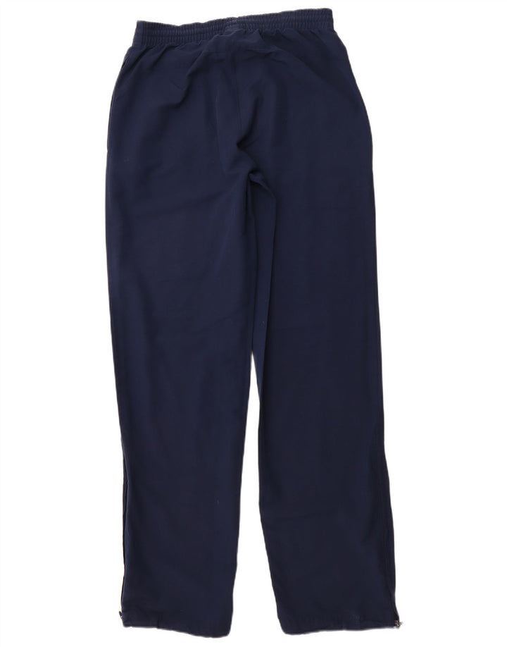 ADIDAS Mens Tracksuit Trousers Small Navy Blue Polyester