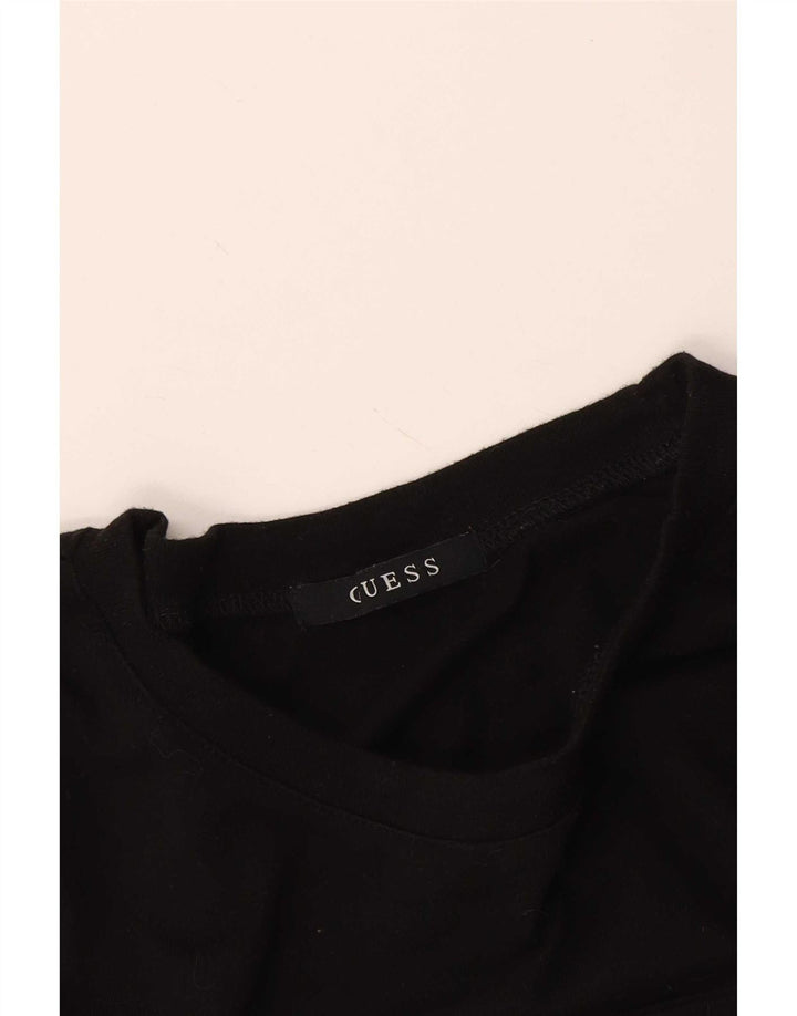 Guess T-Shirt Graphique Homme Noir Moyen