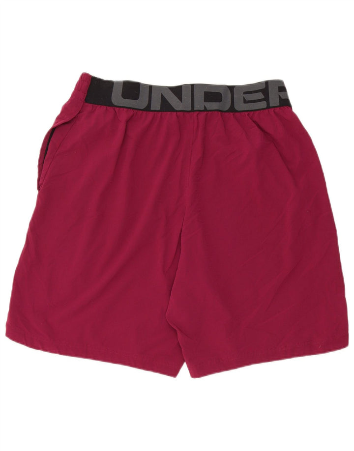 UNDER ARMOUR Short de Sport Graphique Homme Bordeaux Taille L