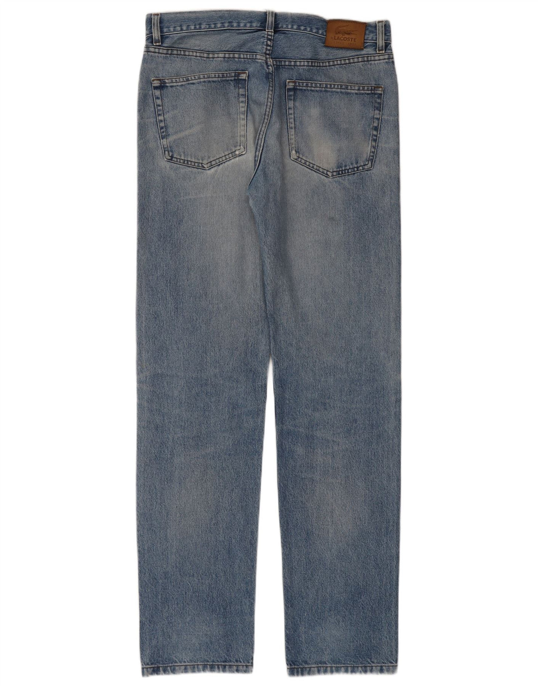 LACOSTE Jean Droit Homme W34 L34 Bleu