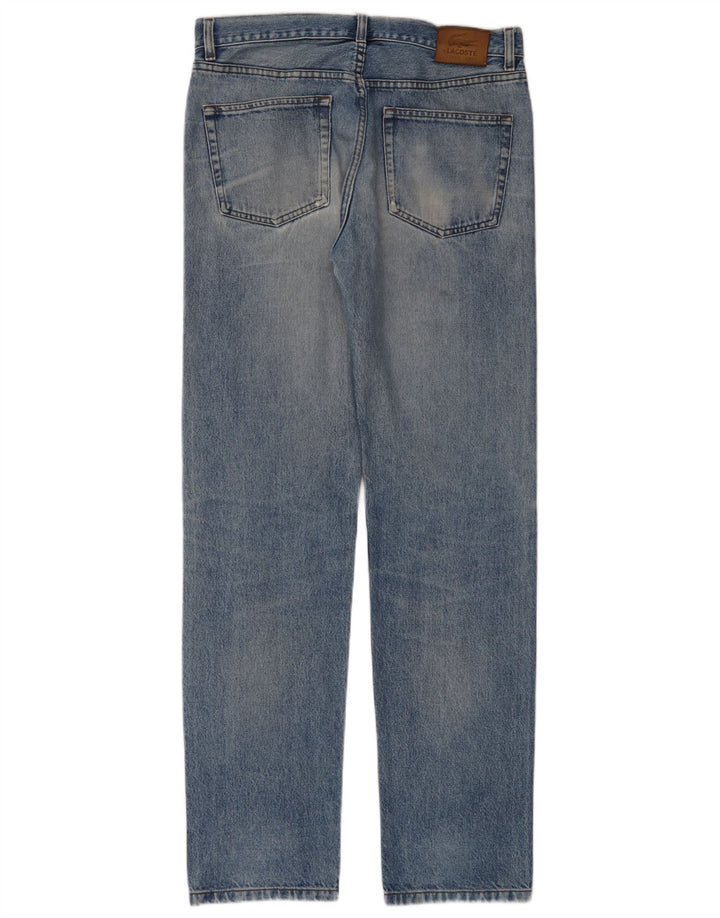 LACOSTE Jean Droit Homme W34 L34 Bleu