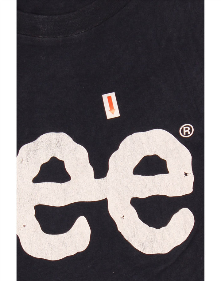 Lee T-shirt graphique coupe régulière pour homme, petit, bleu marine