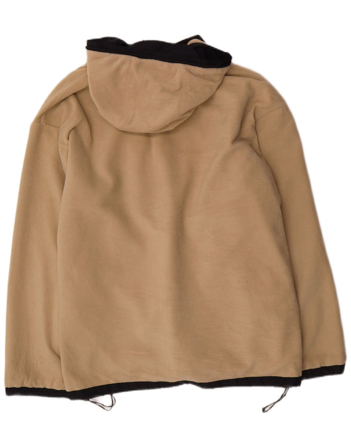 Kappa Veste réversible à capuche pour homme UK 40 Large Bleu marine Polyester