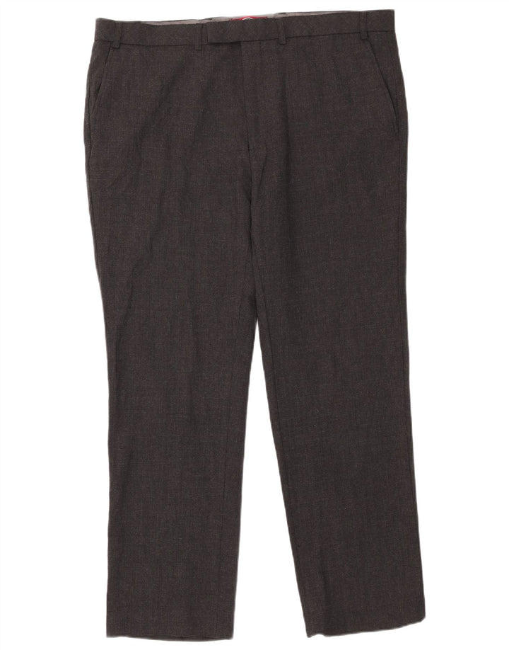 Marks & Spencer Pantalon de costume droit sur mesure pour homme W40 L31 Gris laine