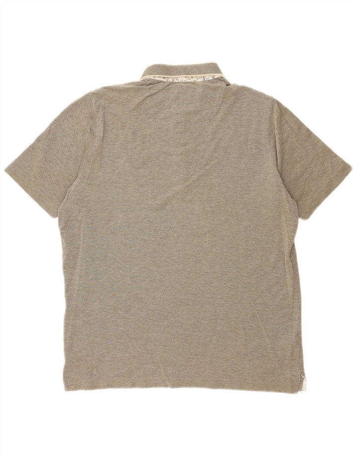 Tommy Bahama Polo Modern Fit Homme Coton Gris Moyen