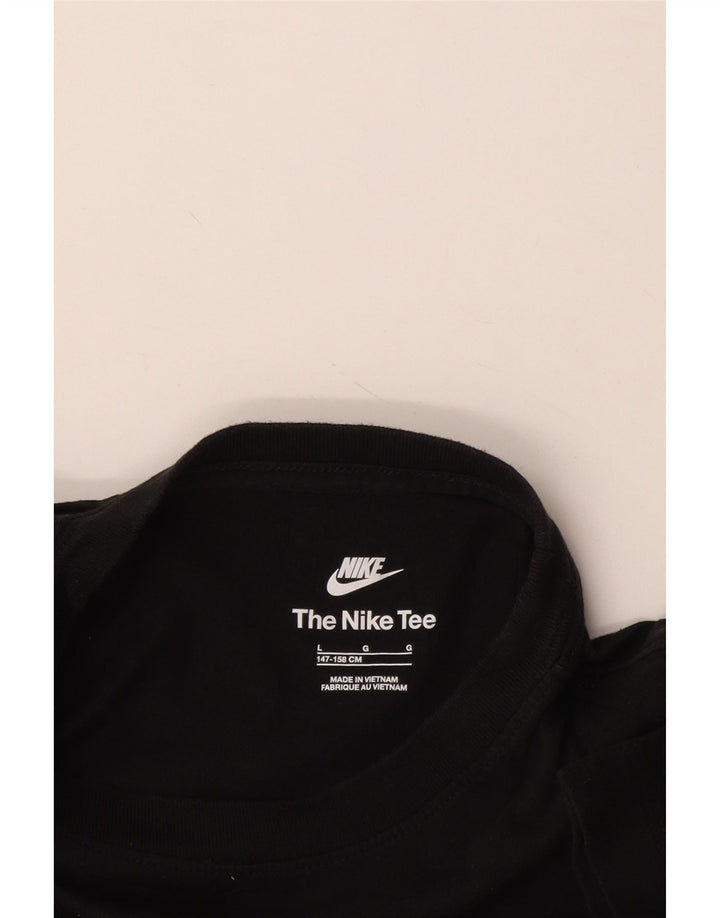 Nike Garçons T-Shirt Top 12-13 ans Grand Noir
