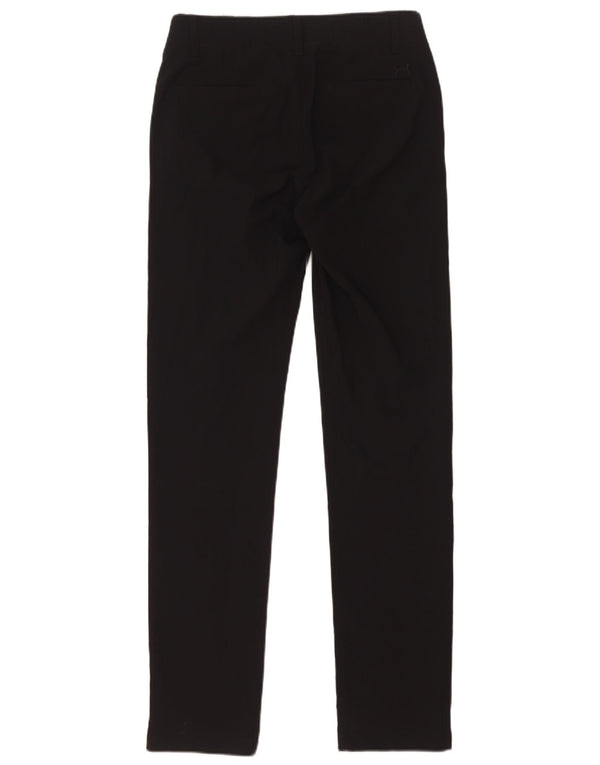 Under Armour Pantalon Chino Coupe Slim Cold Gear Femme US 2 XS W28 L31 Noir
