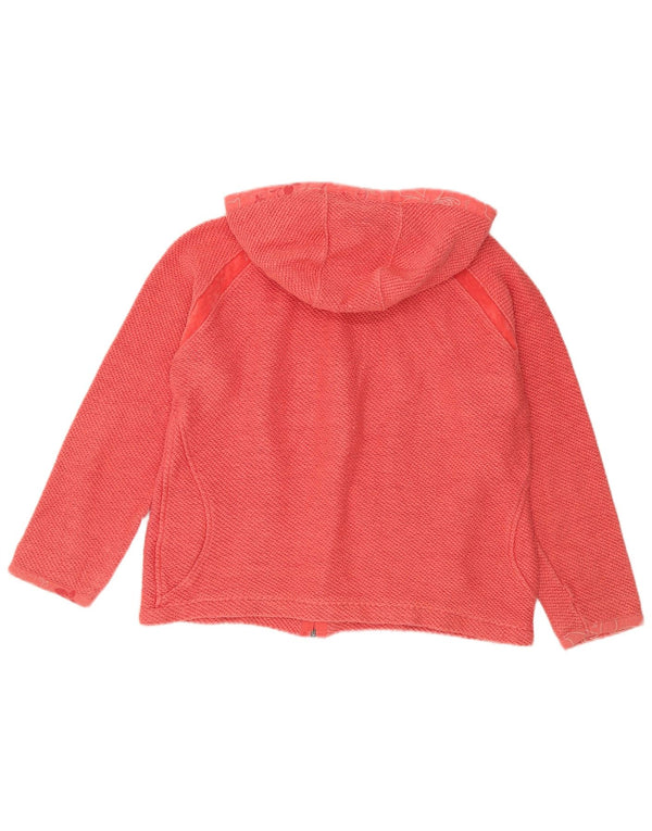 White Stuff Cardigan à capuche pour femme UK 20 2XL Rose Coton