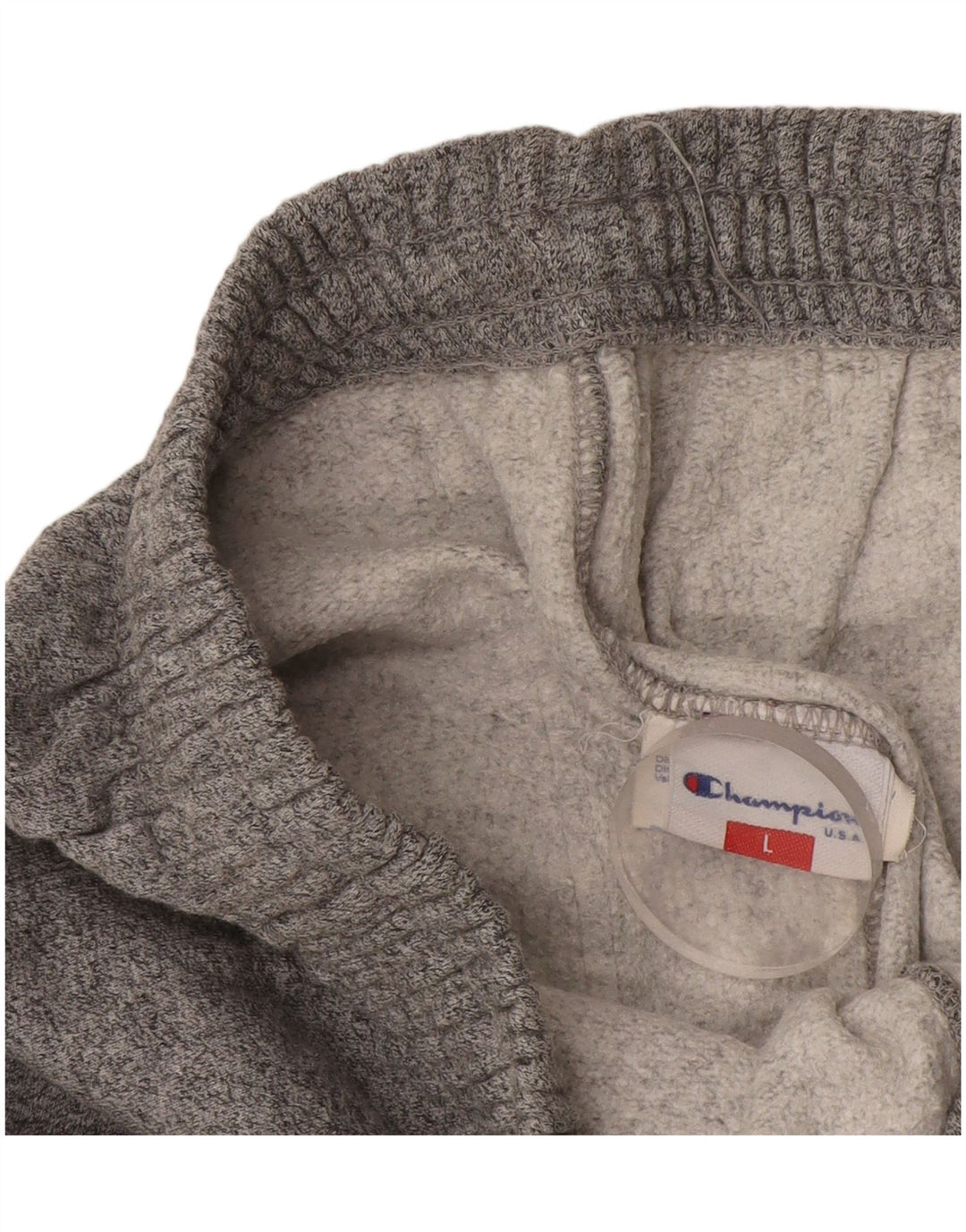 Champion Pantalon De Survêtement Homme Large Gris Moucheté Coton