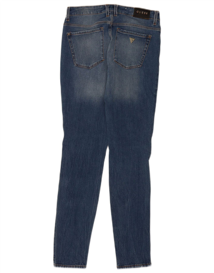 Guess Jean skinny effet vieilli W26 L29 Bleu