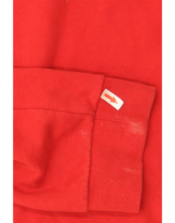Adidas Sweat-shirt graphique pour homme XL Rouge Coton