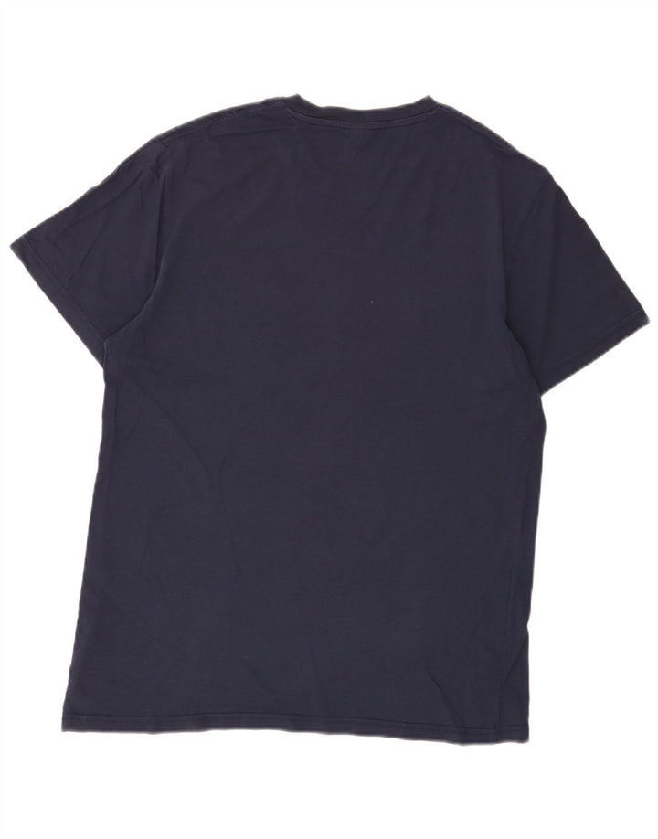 G-Star T-Shirt Graphique Homme Bleu Marine Moyen Coton